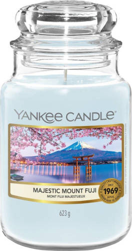 Yankee Candle - Majestic Mount Fuji Geurkaars - Large Jar - Tot 150 Branduren