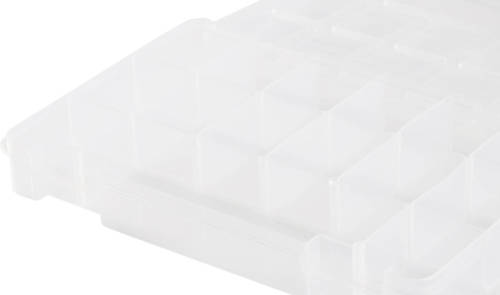 Probuilder Sorteerbak - 15 Vaks - Transparant - 23x15x3
