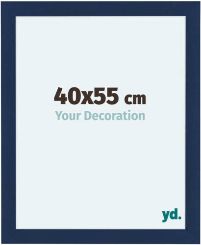 Your Decoration Como Mdf Fotolijst 40x55cm Donkerblauw Geveegd