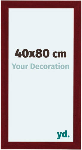 Your Decoration Como Mdf Fotolijst 40x80cm Wijnrood Geveegd