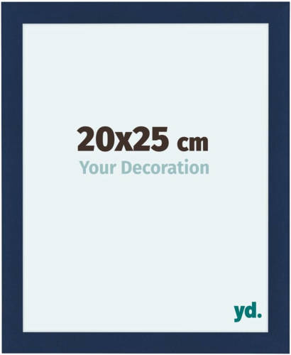 Your Decoration Como Mdf Fotolijst 20x25cm Donkerblauw Geveegd