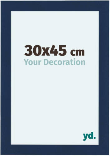 Your Decoration Como Mdf Fotolijst 30x45cm Donkerblauw Geveegd