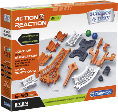 Clementoni Science & Play Action & Reaction Crossroads & Accessories