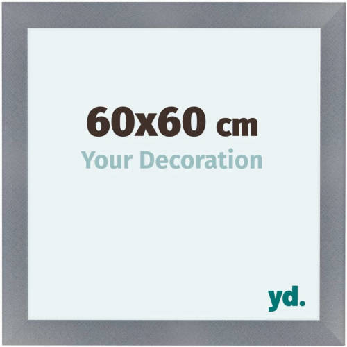 Your Decoration Como Mdf Fotolijst 60x60cm Aluminium Geborsteld