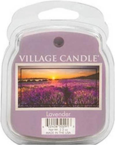 Village Candle Geurwax Lavender 3 X 8 X 10,5 Cm Lila