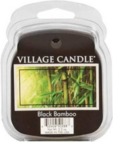 Village Candle Geurwax Black Bamboo 3 X 8 X 10,5 Cm Zwart
