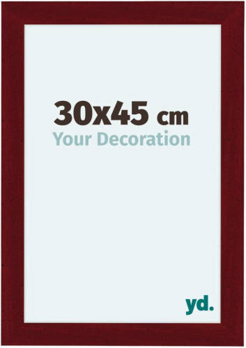 Your Decoration Como Mdf Fotolijst 30x45cm Wijnrood Geveegd