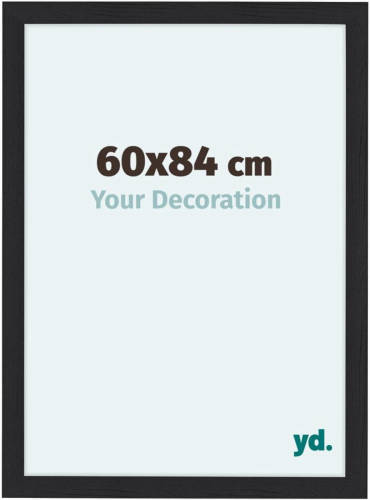 Your Decoration Como Mdf Fotolijst 60x84cm Zwart Houtnerf