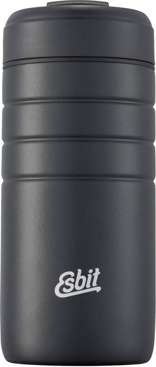 Diverse Esbit Majoris Thermosbeker - 450ml - Donker Grijs - Fliptop Deksel