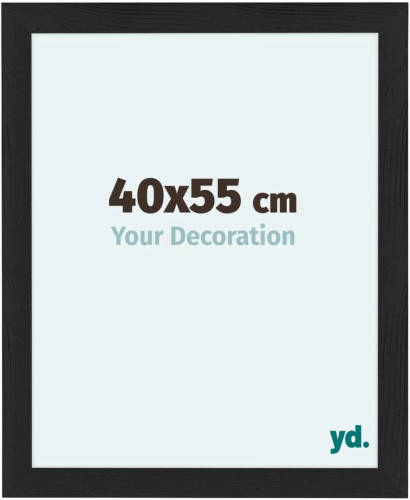 Your Decoration Como Mdf Fotolijst 40x55cm Zwart Houtnerf