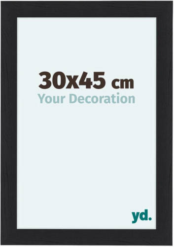 Your Decoration Como Mdf Fotolijst 30x45cm Zwart Houtnerf