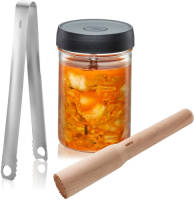 Gefu - Fermentatieset, Set Van 4 - Gefu Nativo
