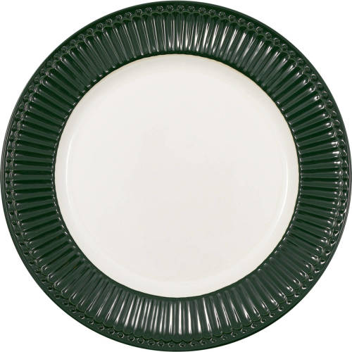 GreenGate Dinerbord Alice Pinewood Green (Ø 26.5 Cm)