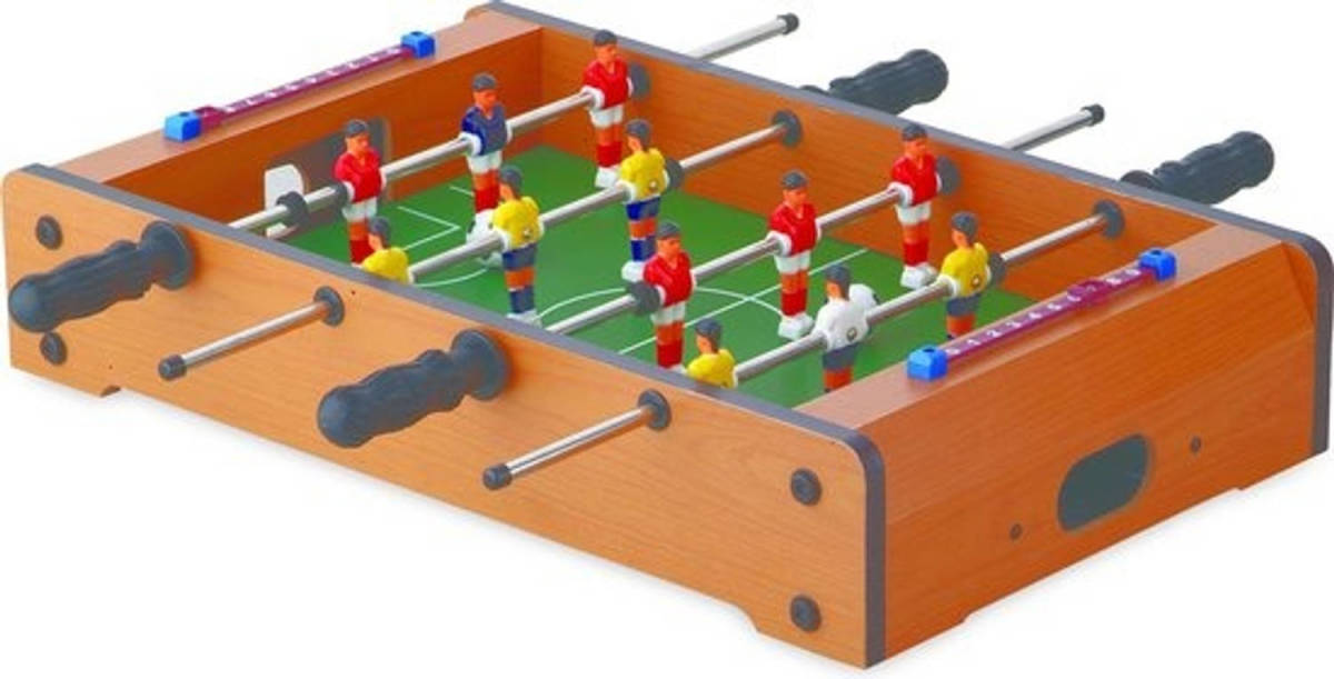 Jolly play - Tafelvoetbalspel - 52 Cm - 2 Balletjes - Inclusief Scoreboard