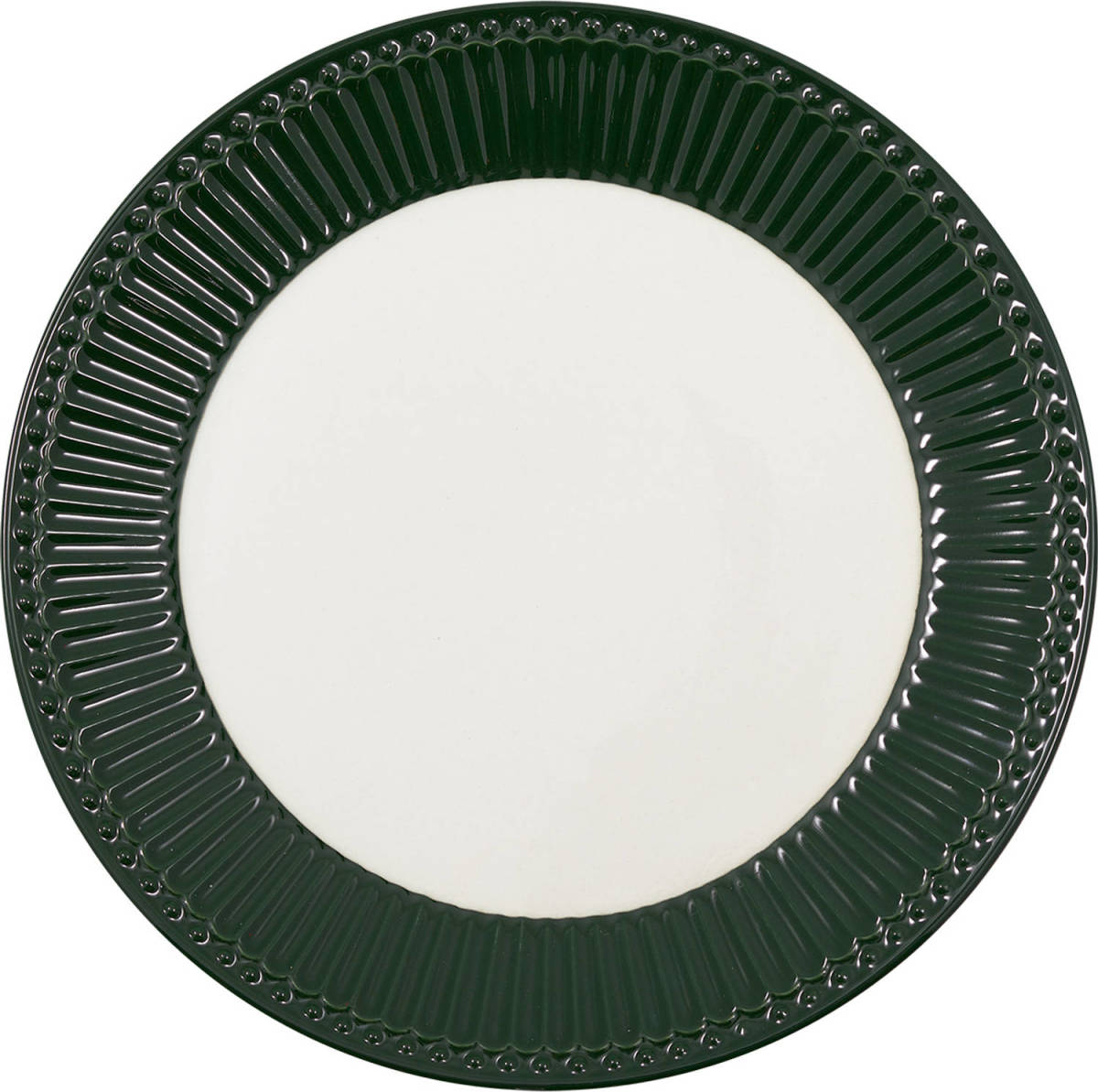 GreenGate Ontbijtbord Alice Pinewood Green (Ø 23 Cm)