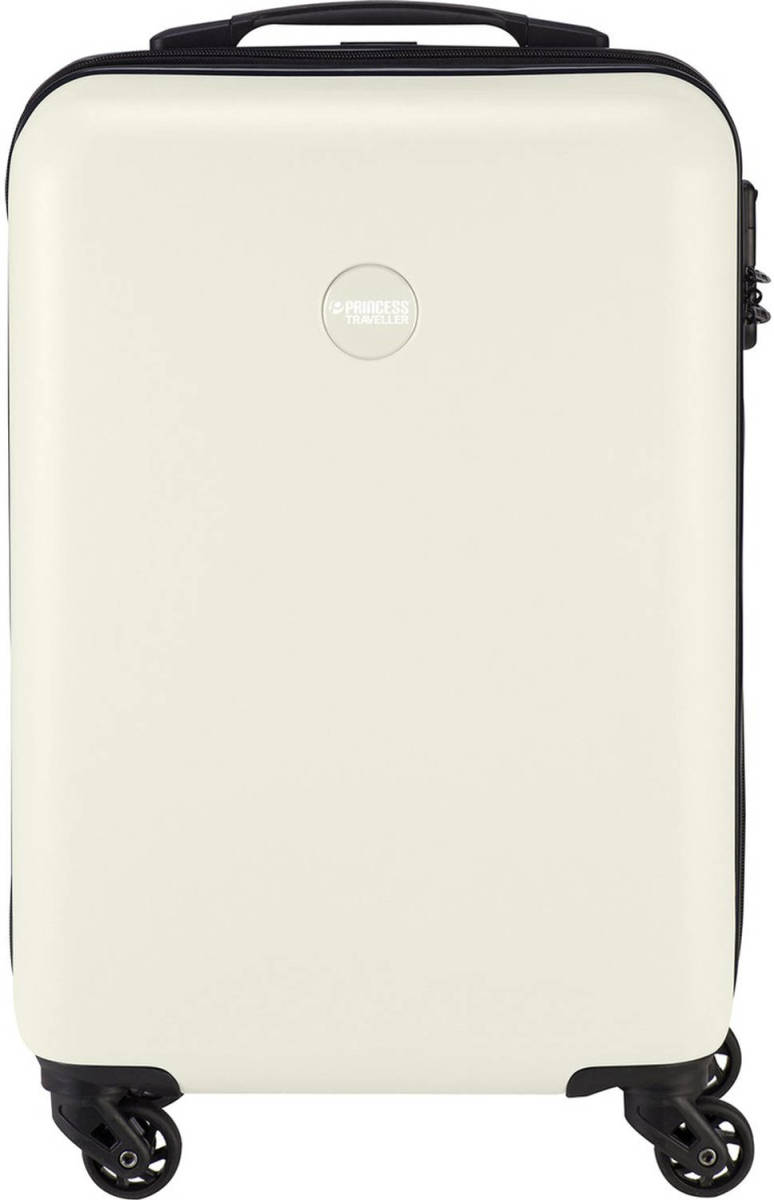 Princess Traveller Pt01 - Handbagagekoffer - Pearl White - S - 55cm