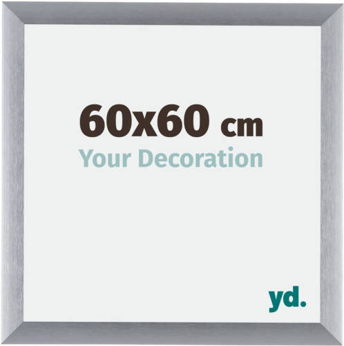 Your Decoration Tucson Aluminium Fotolijst 60x60cm Zilver Geborsteld