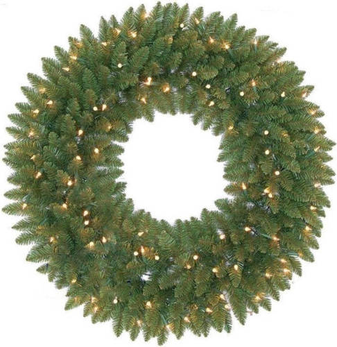 Royal Christmas ® Kerstkrans Washington Ø60 Cm Inclusief Led Netsnoer