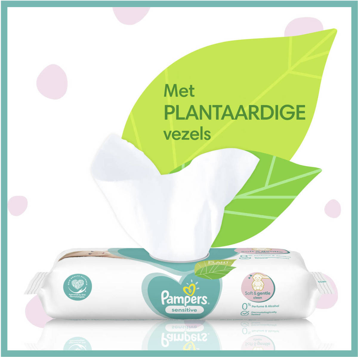 Pampers - Sensitive - Billendoekjes - 52 Doekjes - 1 X 52