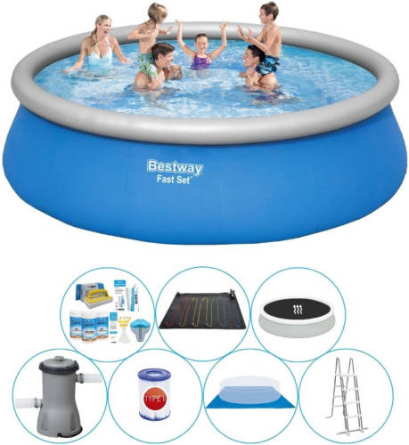 Bestway Fast Set Rond 457x122 Cm - Zwembad Combinatie Set