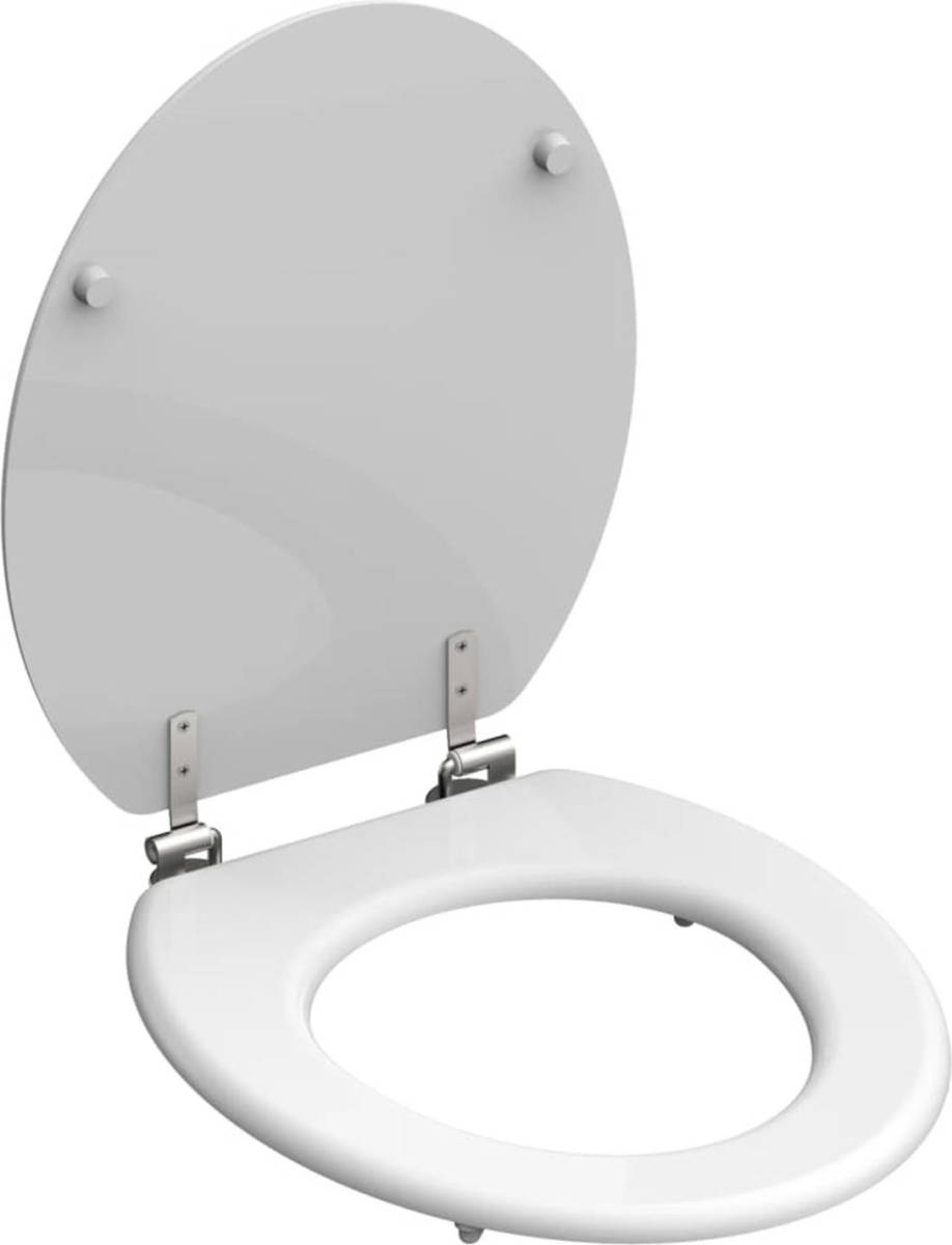 SCHÜTTE Toiletbril White Kernhout