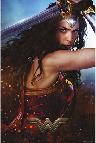 Yourdecoration Grupo Erik Wonder Woman Sword-dcorg Poster 61x91,5cm