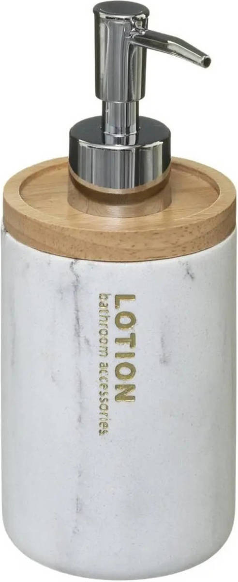 5five Zeeppompje/zeepdispenser - Marmer - 272 Ml - Zeeppompjes