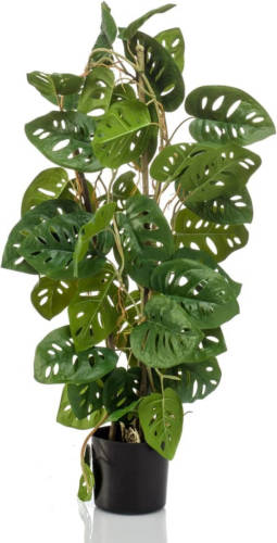 Emerald Kunstplant In Pot Monkey Monstera 75 Cm
