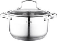 Vetta - Rvs Kookpan 3.5lmet Glazen Deksel