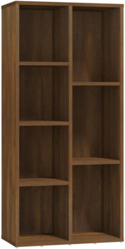 VidaXL Boekenkast 50x25x106 Cm Bruineikenkleurig