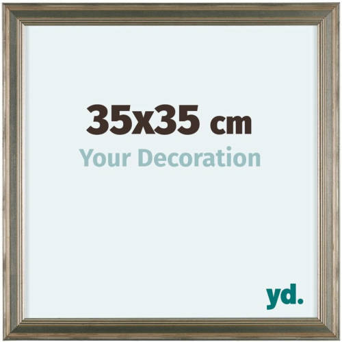 Your Decoration Lincoln Houten Fotolijst 35x35cm Zilver