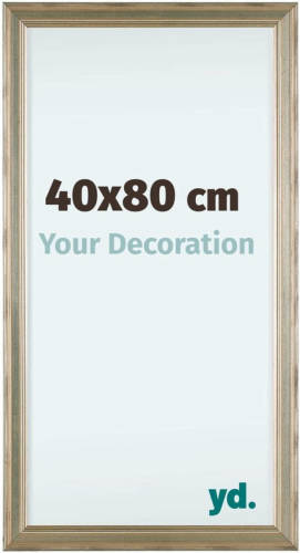 Your Decoration Lincoln Houten Fotolijst 40x80cm Zilver