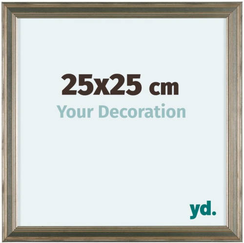 Your Decoration Lincoln Houten Fotolijst 25x25cm Zilver