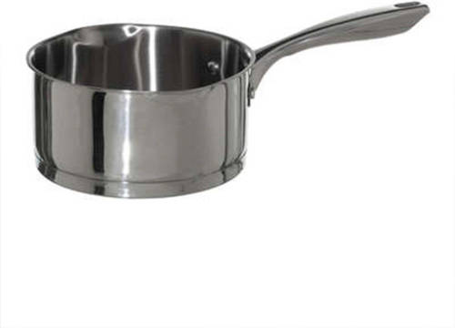 5five Steelpan/sauspan - Alle Kookplaten Geschikt - Zilver - Dia 18 Cm - Rvs - Steelpannen