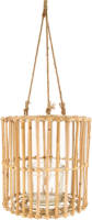 Dijk Natural Collections -lantaarn Bamboe-naturel-28x28 Met Glas