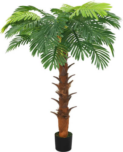 VidaXL Kunstplant Met Pot Cycaspalm 160 Cm Groen