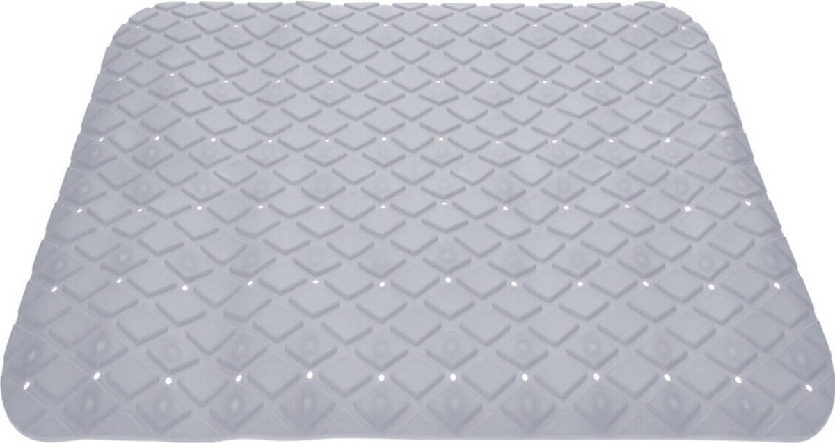 Excellent Houseware Anti-slip Badmat Licht Grijs 55 X 55 Cm Vierkant - Badmatjes