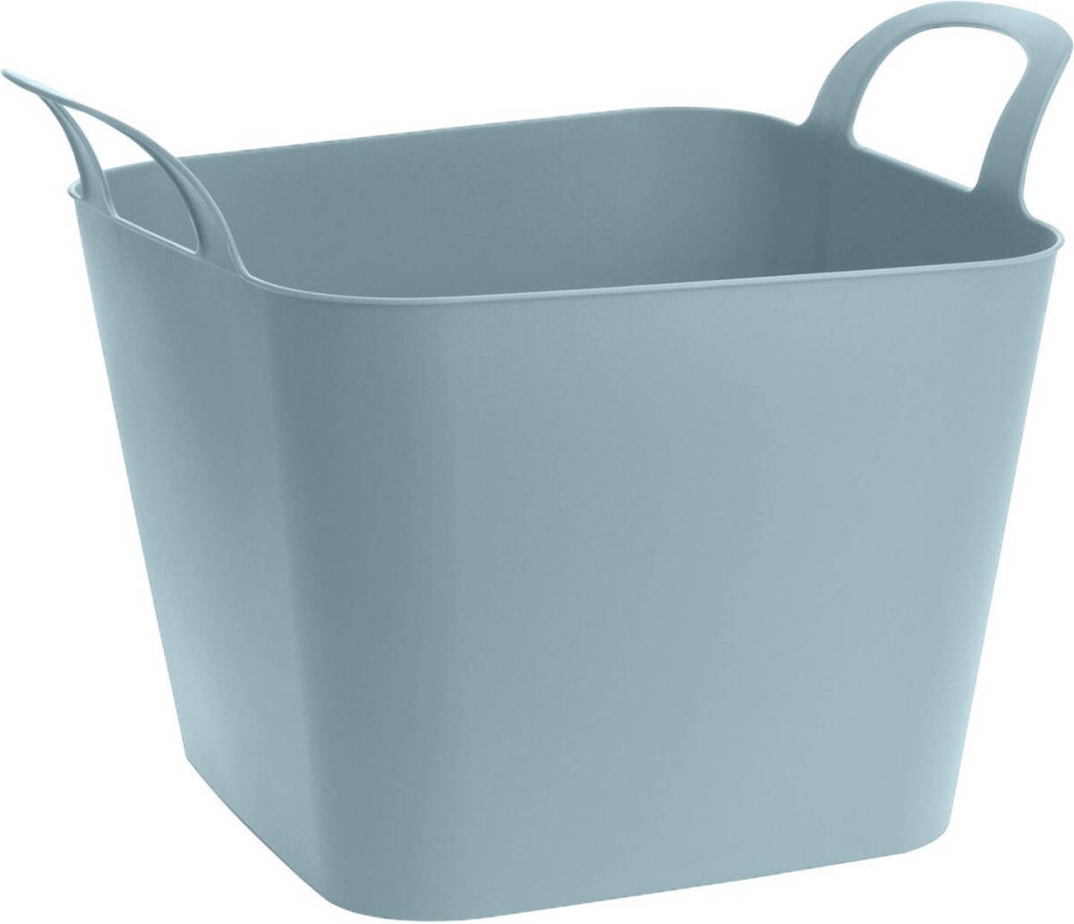 Bell Flexibele Kuip Emmer/wasmand Vierkant Groen 36 Liter - Wasmanden