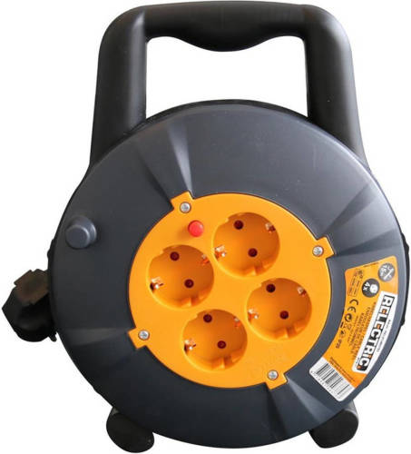 Trendoz Kabelhaspel/kabelbox 15 M Met 4x Stopcontacten - Kabelhaspels