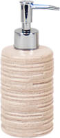 Gerim Zeeppompje/zeepdispenser Wit Keramiek 18 Cm - Zeeppompjes