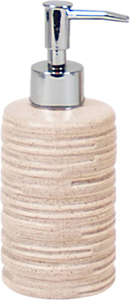 Gerim Zeeppompje/zeepdispenser Wit Keramiek 18 Cm - Zeeppompjes