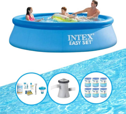 Intex Zwembad Easy Set 305x76 Cm - Zwembad Bundel