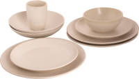 Mammoet Serviesset Spirit Stoneware 6-persoons 30-delig Offwhite