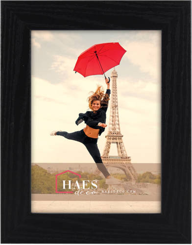 HAES deco - Houten Fotolijst Paris Zwart 13x18 - Sp001131