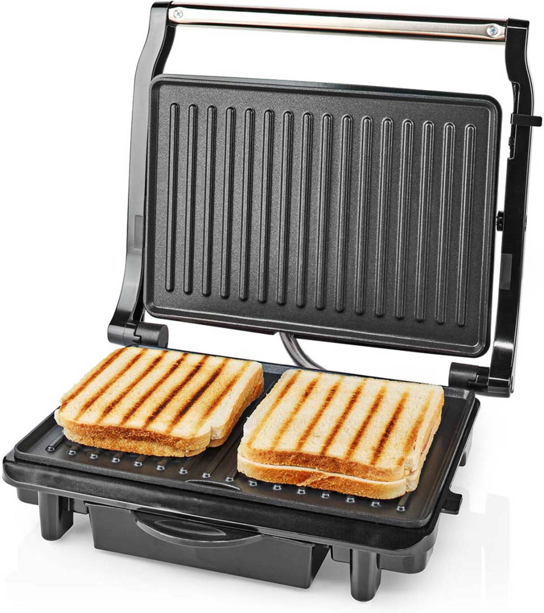 Nedis Contact Grill - Kagr121fsr - Zilver