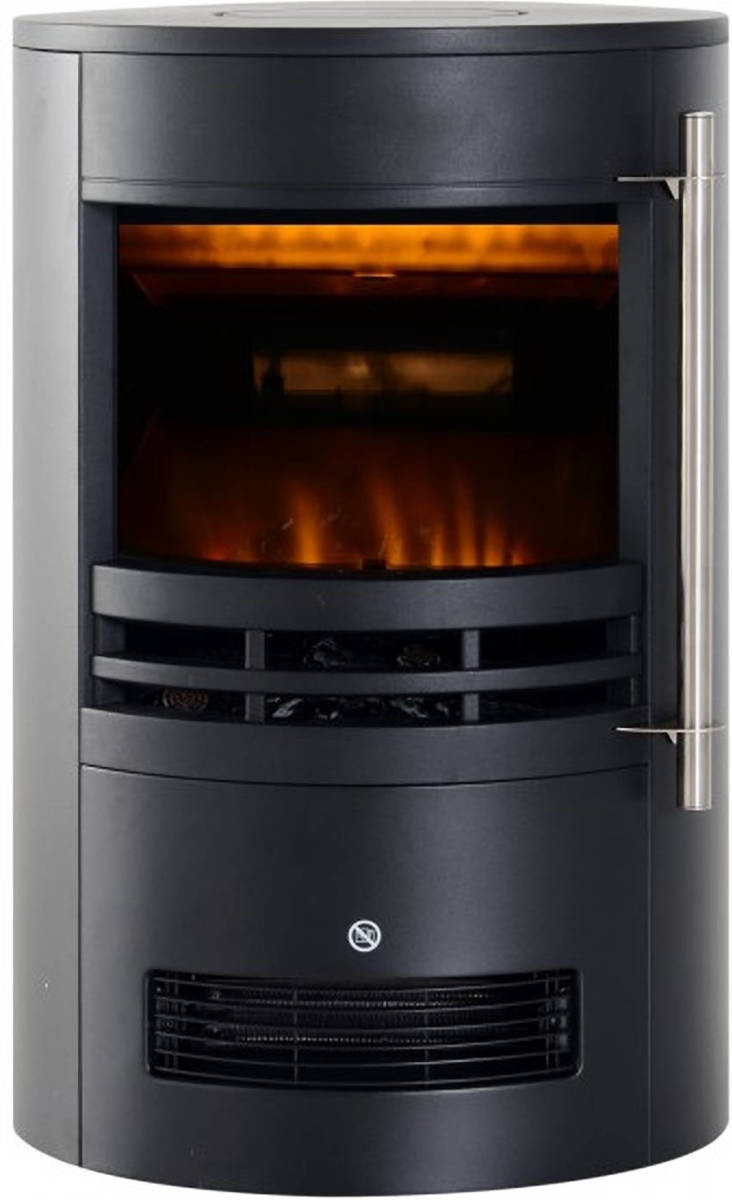 Zenzee Electrische Openhaard - Kachel - Sfeerhaard - Modern - Vrijstaand - Zwart - 1800 W