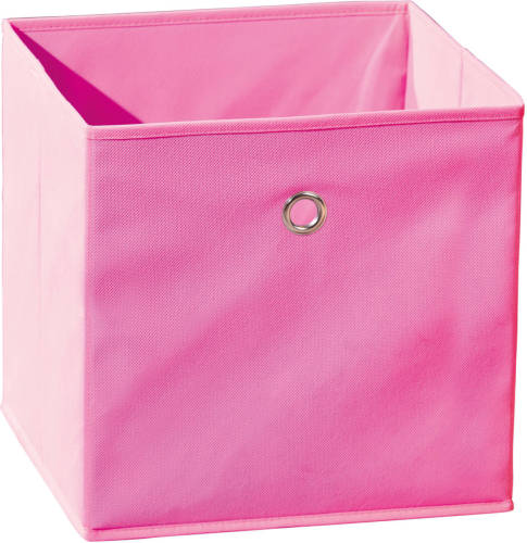 Hioshop Wase Opbergdozen Roze.