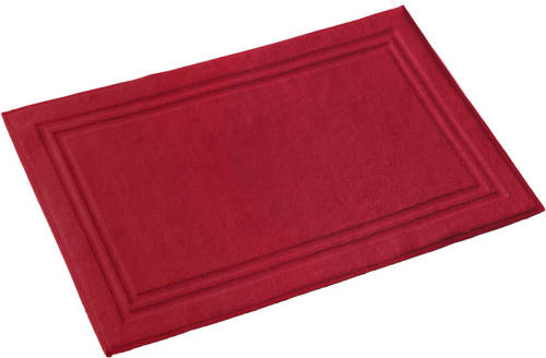 MOOD!T Moodit Badmat King Deep Red - 60 X 100 Cm - 100% Katoen