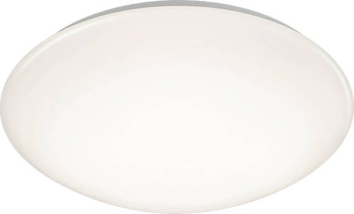 BES LED Led Plafondlamp - Badkamerlamp - Trion Paula - 15w - Spatwaterdicht Ip44 - Warm Wit 3000k - Rond - Mat Wit - Kunststof