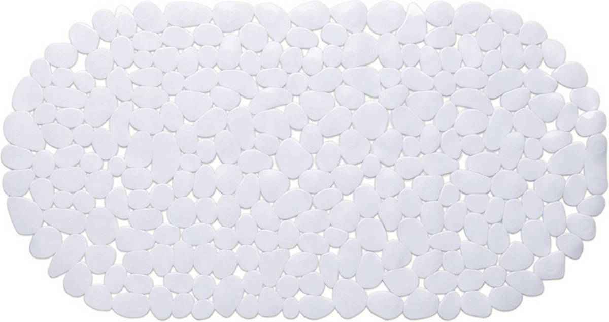 IVOL Badmat Antislip - Wit - 68x35 Cm